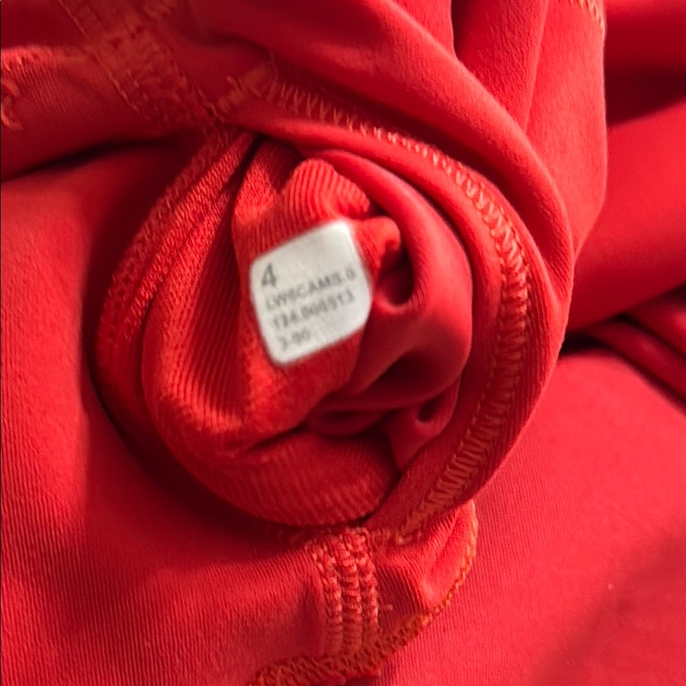 Lululemon Wunder Train HR Crop 23” Hot Heat - Picture 3 of 5